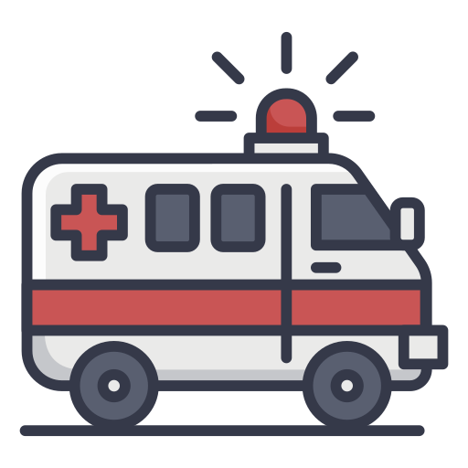 Ambulance, doctor, emergency, health, hospital, medical, coronavirus icon - Free download