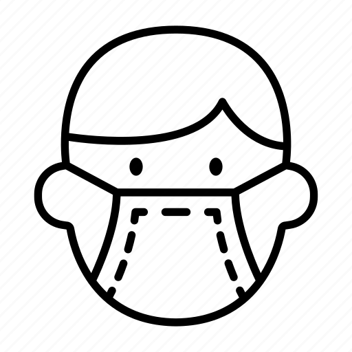 Virus, disease, mask, man, sickness icon - Download on Iconfinder