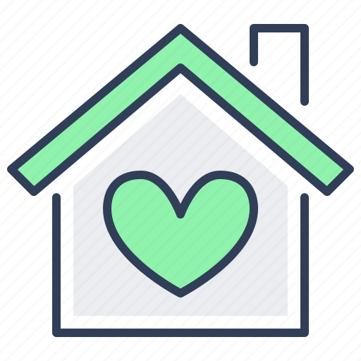 Heart, home, house, sweet icon - Download on Iconfinder