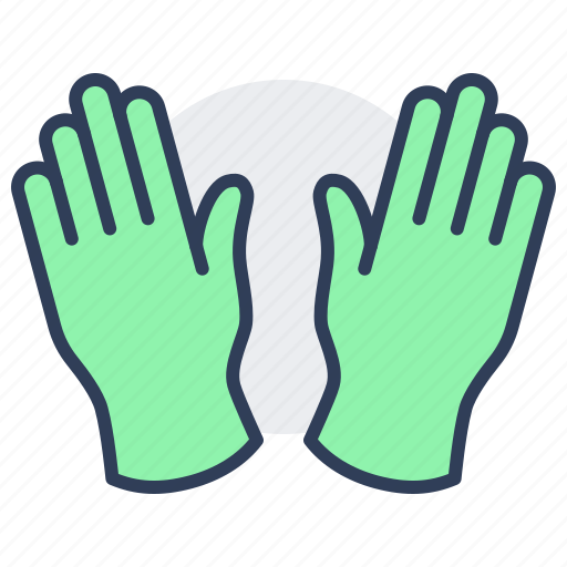 Corona, coronavirus, gloves, hand, protection, virus icon - Download on Iconfinder