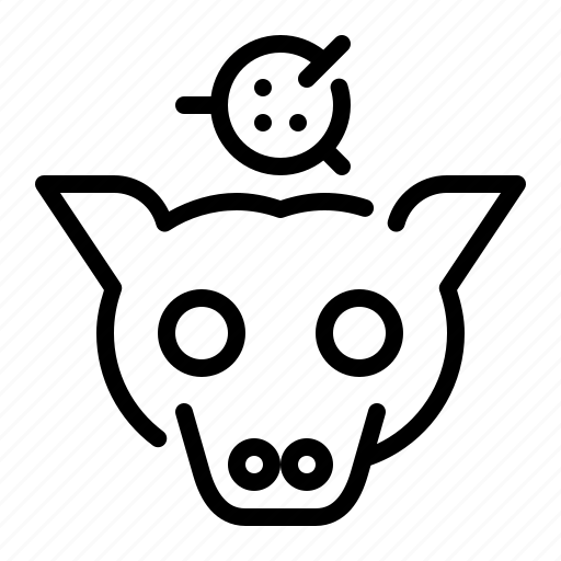 Animal, avatar, bat, emoji, infection, virus, virus transmission icon - Download on Iconfinder