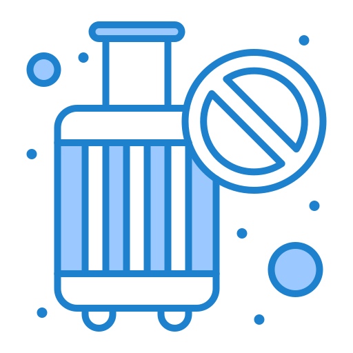 Ban, cancel, no, stop, travel icon - Free download