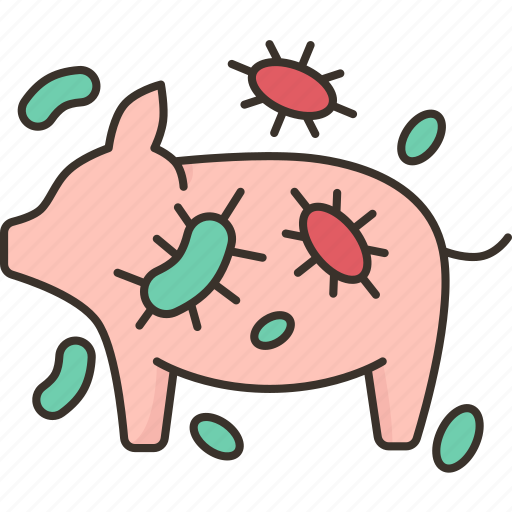 Pig, borne, virus, zoonotic, disease icon - Download on Iconfinder