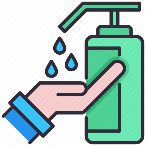 Alcohol, gel, hand, soap, wash icon - Download on Iconfinder