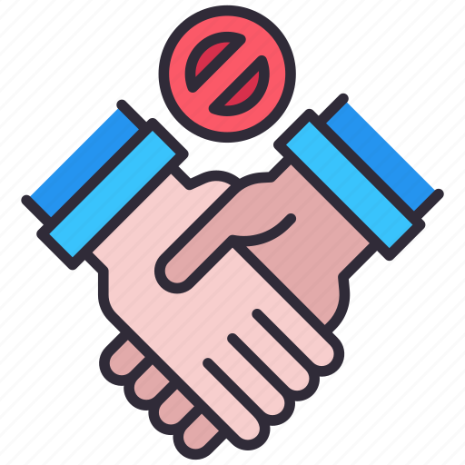 Do, hands, handshake, not, touch icon - Download on Iconfinder
