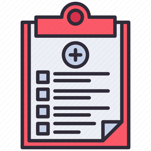 Clipboard, health, hospital, medical, report icon - Download on Iconfinder