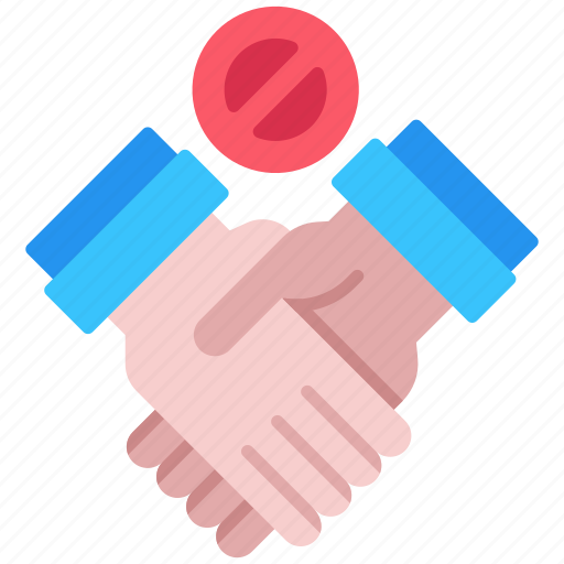 Do, hands, handshake, not, touch icon - Download on Iconfinder