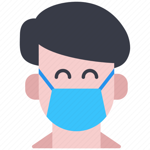 Bacteria, face, man, mask, virus icon - Download on Iconfinder