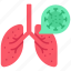corona, lungs, medical, transmission, virus 
