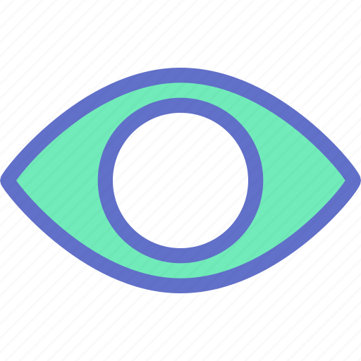 Eye, look, preview, video, view, visual icon - Download on Iconfinder