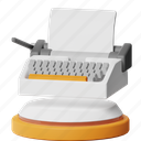 typewriter, type machine, copywriting, typing, writing, keyboard, communication, technology, device