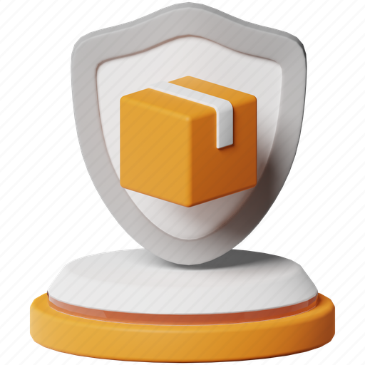 Package protection, protection, insurance, shield, security, safety, logistics icon - Download on Iconfinder
