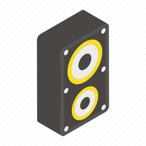 Speaker, woofer, loudspeaker, multimedia, sound, announcement, enterainment icon - Download on Iconfinder