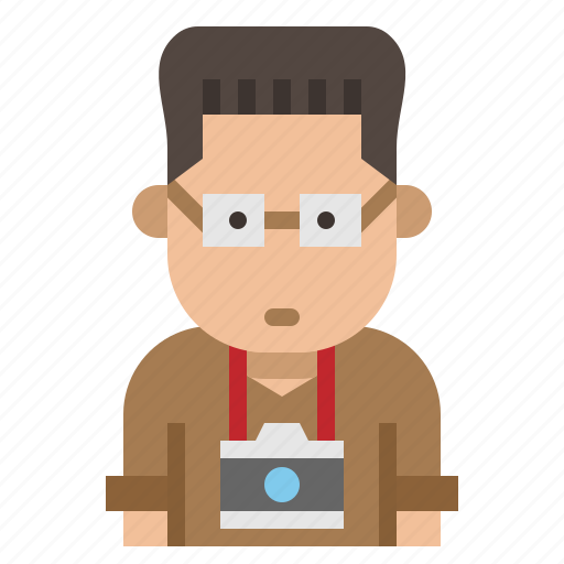 Avatar, character, photographer, vocation icon - Download on Iconfinder