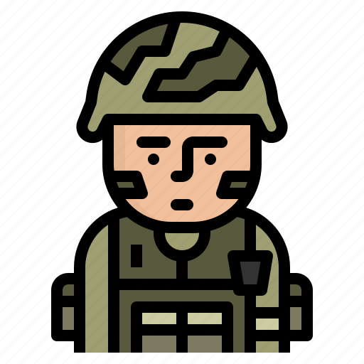 Avatar, character, soldier, vocation icon - Download on Iconfinder
