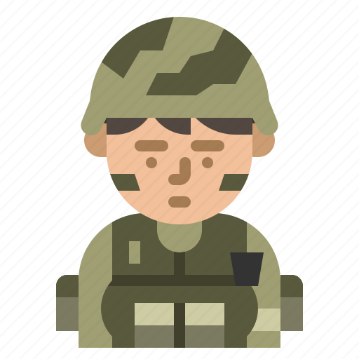 Avatar, character, soldier, vocation icon - Download on Iconfinder