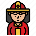 avatar, character, firefighter, vocation