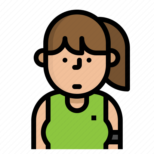 Avatar, character, sportsgirl, vocation icon - Download on Iconfinder