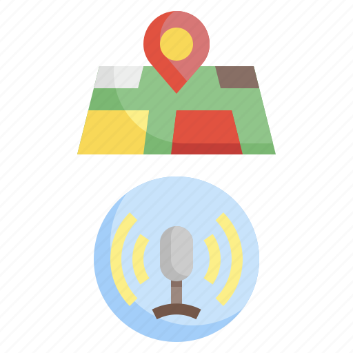 Map, maps, flags, speakers, voice, control icon - Download on Iconfinder