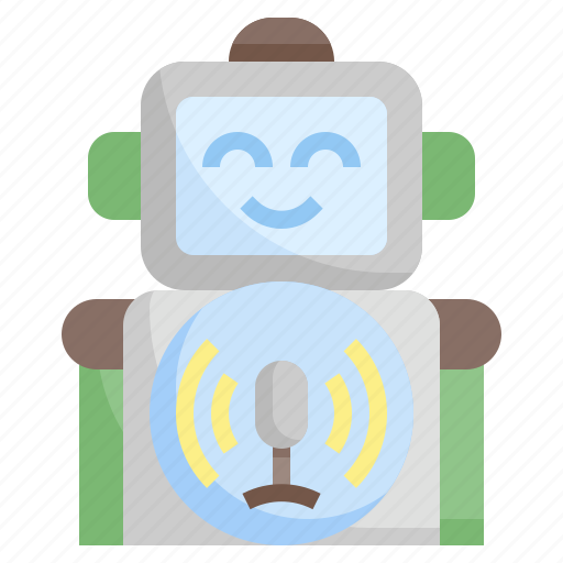 Robot, electronics, chip, voice, control icon - Download on Iconfinder