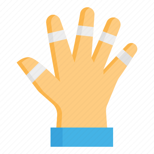 Bandage, hand, volleyball, sport, athlete, equipment icon - Download on Iconfinder