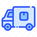 delivery, truck, shipping, van, vehicle