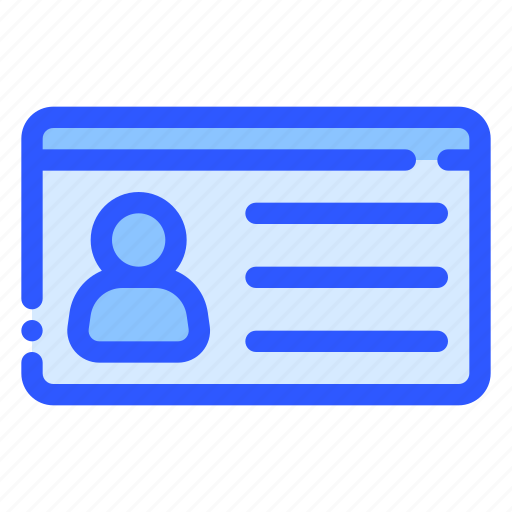 Identity, badge, id, card, contact icon - Download on Iconfinder