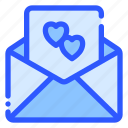 letter, love, invitation, envelope, romance