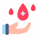 blood, donate, health, care, hand