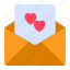 letter, love, invitation, envelope, romance 