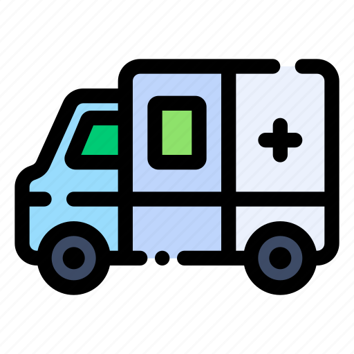 Ambulance, vehicle, emergency, rescue, urgent icon - Download on Iconfinder