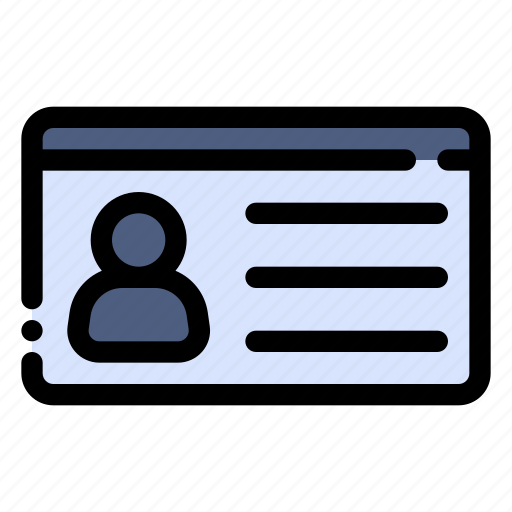 Identity, badge, id, card, contact icon - Download on Iconfinder