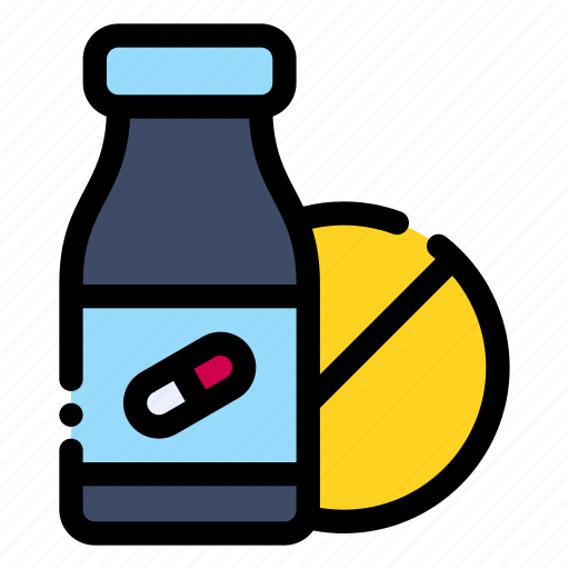 Medicine, bottle, tablet, pharmacy, pharmaceutical icon - Download on Iconfinder