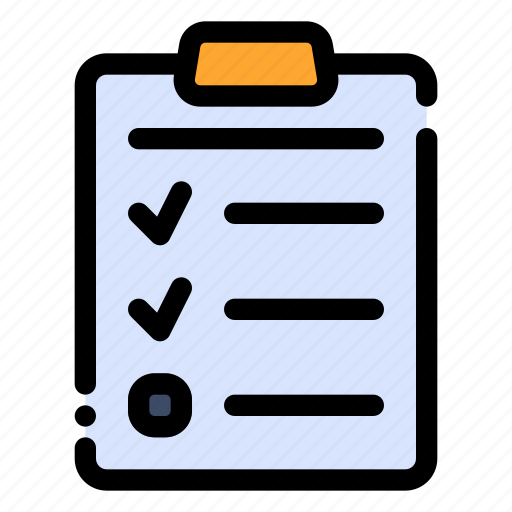 Report, clipboard, list, document, checklist icon - Download on Iconfinder