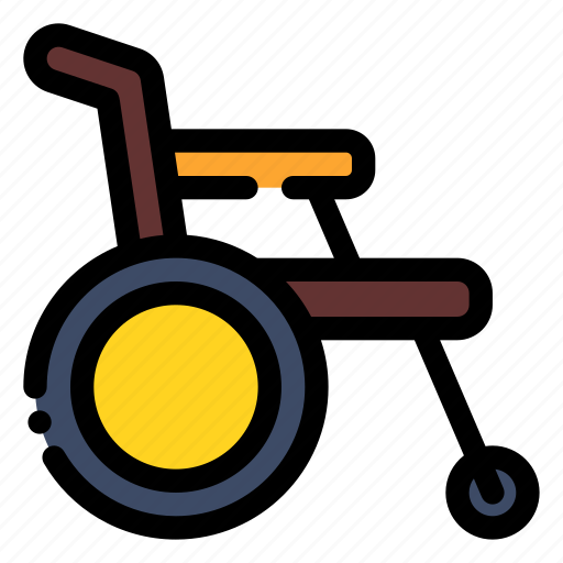 Wheelchair, disability, rehabilitation, recovery, volunteer icon - Download on Iconfinder