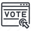 vote, election, polling, politics, online, web 