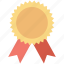 award, award badge, badge, reward, ribbon badge 