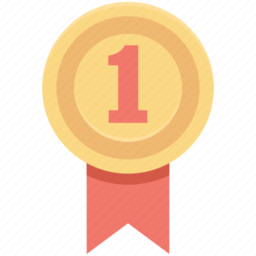 Award, first place, position badge, ranking, ribbon badge icon - Download on Iconfinder