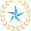 favorite, five pointed, ranking, star 