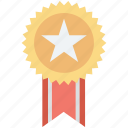 award, badge, reward, ribbon badge, star badge