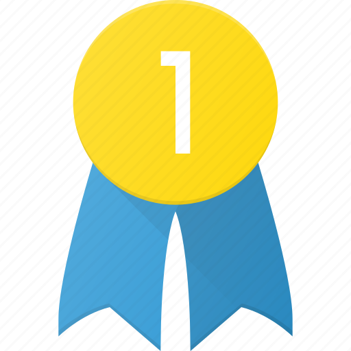 Award, badge, first, reward, win icon - Download on Iconfinder