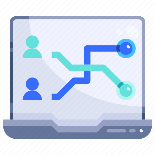 Analytics, business, laptop, results, statistics, stats icon - Download on Iconfinder