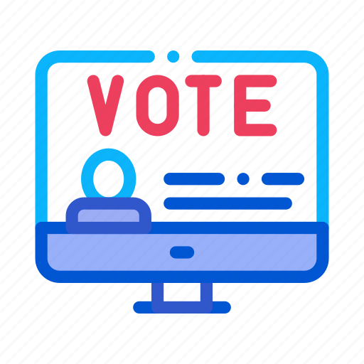 Computer, election, information, vote, voting icon - Download on Iconfinder