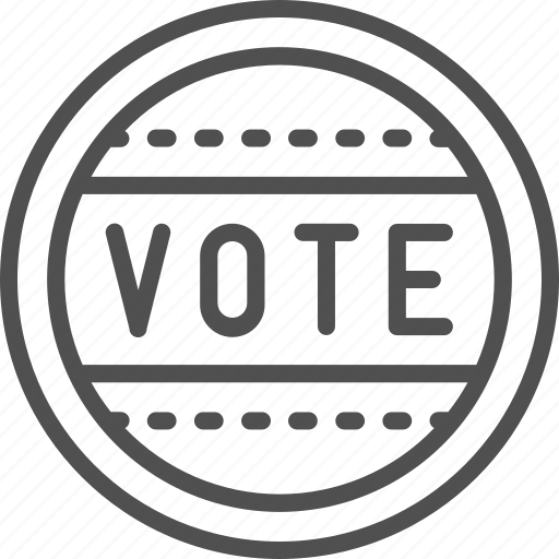 Ballot, debate, election, presidential, sticker, vote, voting icon - Download on Iconfinder