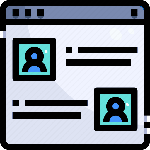 Browser, candidates, democracy, elections, politics, voting icon - Download on Iconfinder