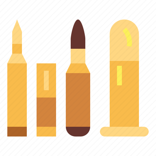 Bullet, gun, weapon, ammo, army icon - Download on Iconfinder