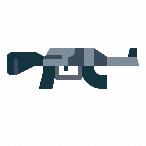 Rifle, weapon, gun, akm, firearm icon - Download on Iconfinder