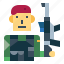 soldier, army, military, rifle, troops 