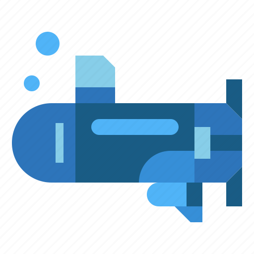 Submarine, boat, ship, navy, rocket icon - Download on Iconfinder