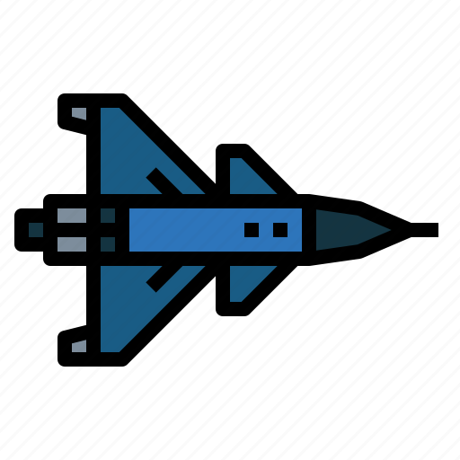 Fighter, jet, airplane, aircraft, air, force icon - Download on Iconfinder